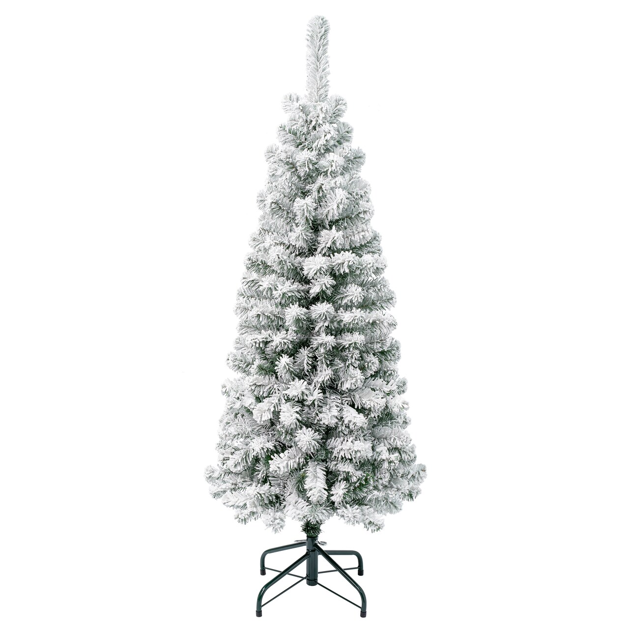 National Tree Company 4.5ft. Unlit Pencil Slim Acacia Artificial Christmas Tree with Stand